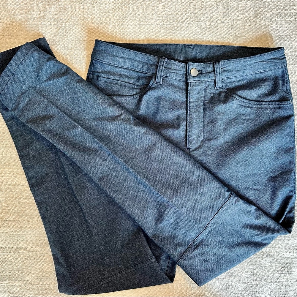 Lululemon Athletica Blue Slim Pants 30x32